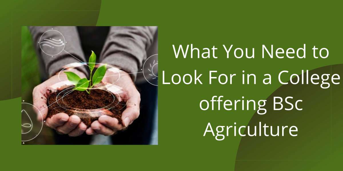 What You Need to Look For in a College offering BSc Agriculture