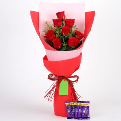 Send Flowers to Ahmedabad | Online Flower Delivery in Ahmedabad - OyeGifts